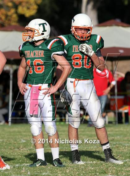 Thumbnail 3 in Thacher vs. Mojave (CIF SS D1 8-Man Final) photogallery.