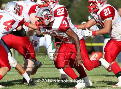 Thumbnail 2 in Thacher vs. Mojave (CIF SS D1 8-Man Final) photogallery.