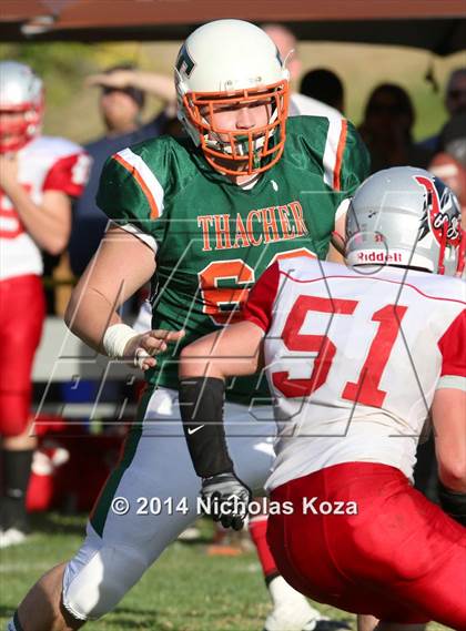 Thumbnail 1 in Thacher vs. Mojave (CIF SS D1 8-Man Final) photogallery.