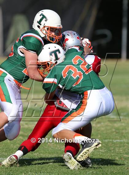 Thumbnail 1 in Thacher vs. Mojave (CIF SS D1 8-Man Final) photogallery.