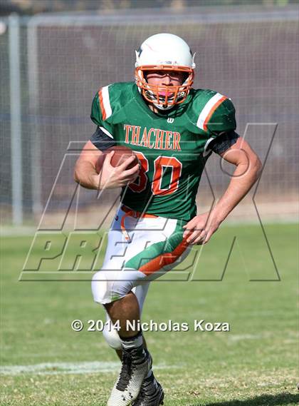 Thumbnail 3 in Thacher vs. Mojave (CIF SS D1 8-Man Final) photogallery.