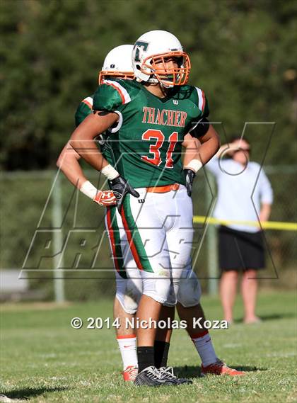 Thumbnail 3 in Thacher vs. Mojave (CIF SS D1 8-Man Final) photogallery.