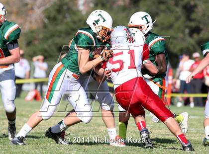 Thumbnail 3 in Thacher vs. Mojave (CIF SS D1 8-Man Final) photogallery.