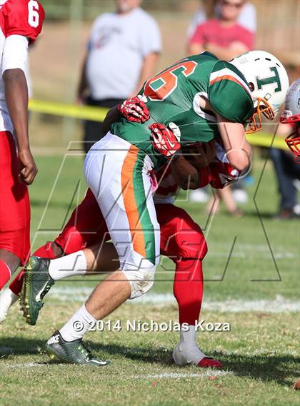 Thumbnail 3 in Thacher vs. Mojave (CIF SS D1 8-Man Final) photogallery.
