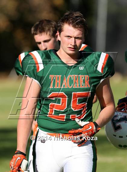 Thumbnail 2 in Thacher vs. Mojave (CIF SS D1 8-Man Final) photogallery.