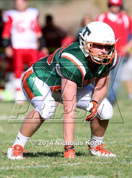 Thumbnail 2 in Thacher vs. Mojave (CIF SS D1 8-Man Final) photogallery.
