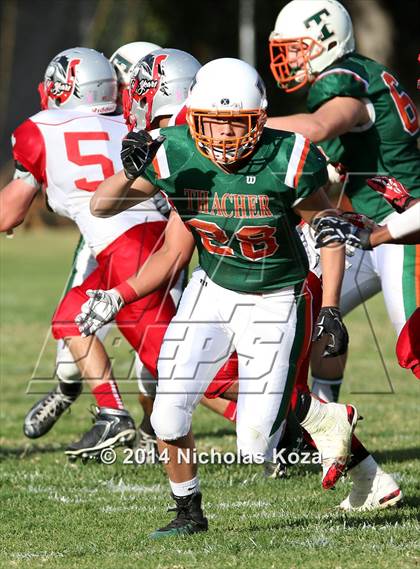 Thumbnail 2 in Thacher vs. Mojave (CIF SS D1 8-Man Final) photogallery.