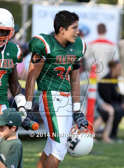 Thumbnail 1 in Thacher vs. Mojave (CIF SS D1 8-Man Final) photogallery.