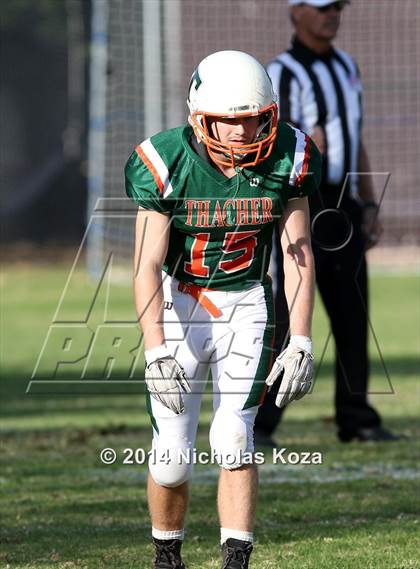 Thumbnail 2 in Thacher vs. Mojave (CIF SS D1 8-Man Final) photogallery.