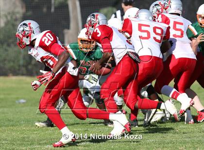 Thumbnail 2 in Thacher vs. Mojave (CIF SS D1 8-Man Final) photogallery.
