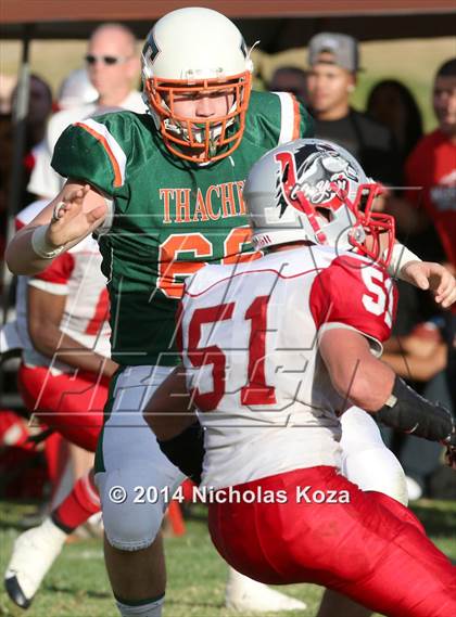 Thumbnail 2 in Thacher vs. Mojave (CIF SS D1 8-Man Final) photogallery.