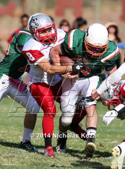 Thumbnail 3 in Thacher vs. Mojave (CIF SS D1 8-Man Final) photogallery.