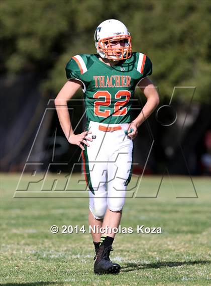 Thumbnail 2 in Thacher vs. Mojave (CIF SS D1 8-Man Final) photogallery.