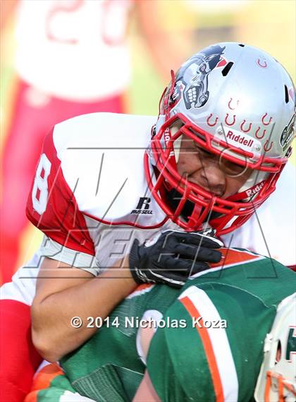 Thumbnail 3 in Thacher vs. Mojave (CIF SS D1 8-Man Final) photogallery.