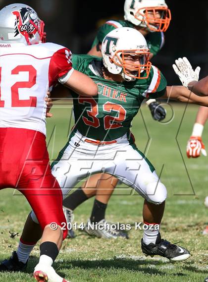 Thumbnail 2 in Thacher vs. Mojave (CIF SS D1 8-Man Final) photogallery.