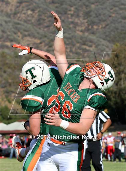 Thumbnail 2 in Thacher vs. Mojave (CIF SS D1 8-Man Final) photogallery.