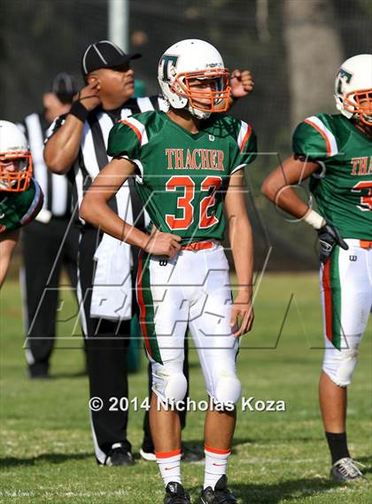 Thumbnail 3 in Thacher vs. Mojave (CIF SS D1 8-Man Final) photogallery.