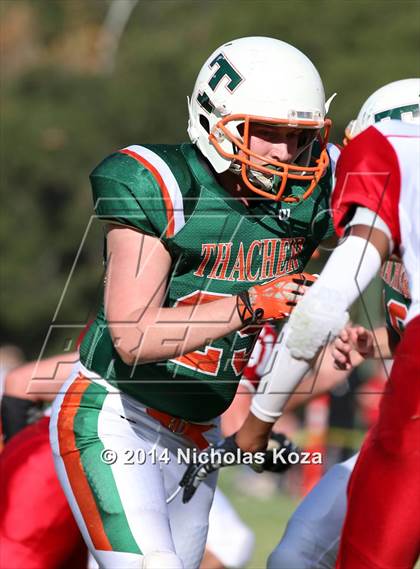 Thumbnail 2 in Thacher vs. Mojave (CIF SS D1 8-Man Final) photogallery.