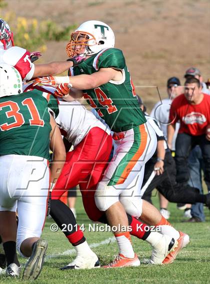Thumbnail 2 in Thacher vs. Mojave (CIF SS D1 8-Man Final) photogallery.