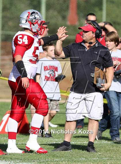 Thumbnail 3 in Thacher vs. Mojave (CIF SS D1 8-Man Final) photogallery.