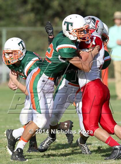 Thumbnail 3 in Thacher vs. Mojave (CIF SS D1 8-Man Final) photogallery.