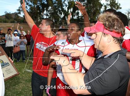 Thumbnail 2 in Thacher vs. Mojave (CIF SS D1 8-Man Final) photogallery.