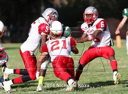 Thumbnail 3 in Thacher vs. Mojave (CIF SS D1 8-Man Final) photogallery.