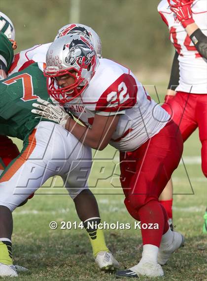 Thumbnail 2 in Thacher vs. Mojave (CIF SS D1 8-Man Final) photogallery.