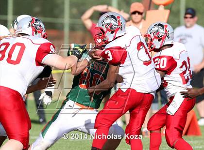 Thumbnail 2 in Thacher vs. Mojave (CIF SS D1 8-Man Final) photogallery.
