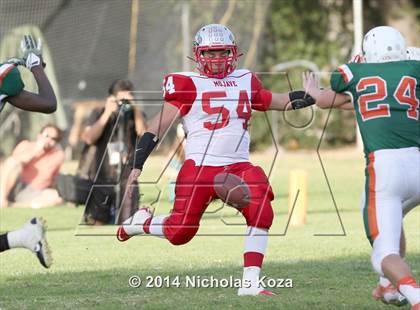 Thumbnail 2 in Thacher vs. Mojave (CIF SS D1 8-Man Final) photogallery.