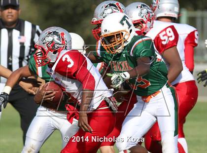 Thumbnail 3 in Thacher vs. Mojave (CIF SS D1 8-Man Final) photogallery.