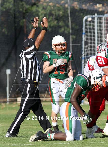 Thumbnail 2 in Thacher vs. Mojave (CIF SS D1 8-Man Final) photogallery.