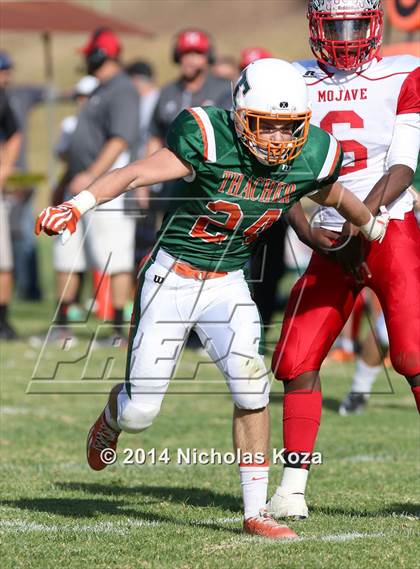 Thumbnail 1 in Thacher vs. Mojave (CIF SS D1 8-Man Final) photogallery.