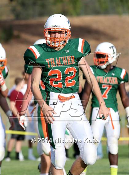 Thumbnail 1 in Thacher vs. Mojave (CIF SS D1 8-Man Final) photogallery.