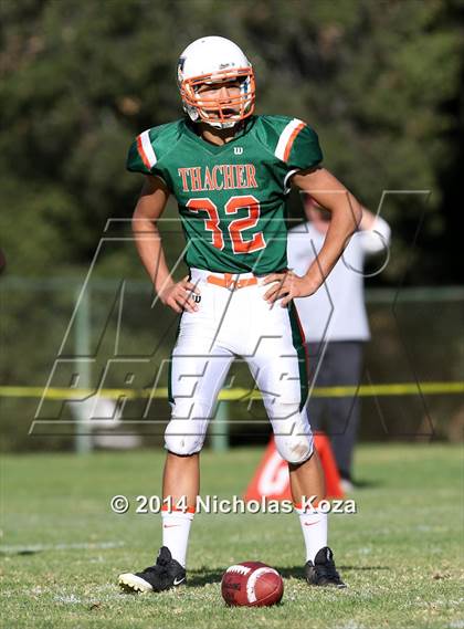 Thumbnail 1 in Thacher vs. Mojave (CIF SS D1 8-Man Final) photogallery.