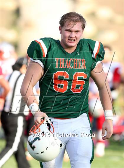 Thumbnail 3 in Thacher vs. Mojave (CIF SS D1 8-Man Final) photogallery.