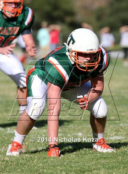 Thumbnail 3 in Thacher vs. Mojave (CIF SS D1 8-Man Final) photogallery.