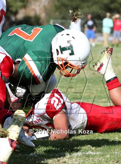 Thumbnail 2 in Thacher vs. Mojave (CIF SS D1 8-Man Final) photogallery.