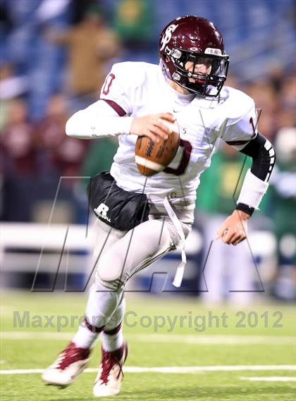 Thumbnail 2 in Bishop Timon-St. Jude vs. St. Joseph's Collegiate (Monsignor Martin Semifinal) photogallery.