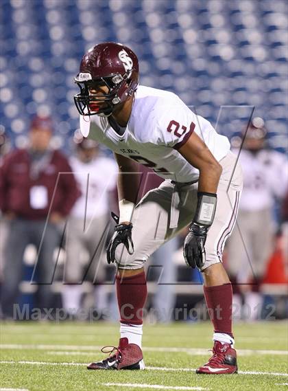 Thumbnail 3 in Bishop Timon-St. Jude vs. St. Joseph's Collegiate (Monsignor Martin Semifinal) photogallery.