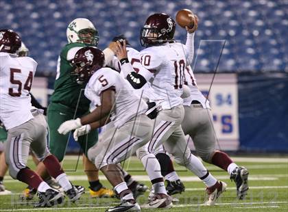 Thumbnail 1 in Bishop Timon-St. Jude vs. St. Joseph's Collegiate (Monsignor Martin Semifinal) photogallery.