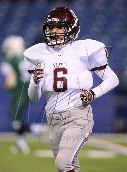 Thumbnail 3 in Bishop Timon-St. Jude vs. St. Joseph's Collegiate (Monsignor Martin Semifinal) photogallery.