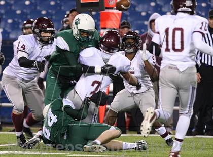 Thumbnail 2 in Bishop Timon-St. Jude vs. St. Joseph's Collegiate (Monsignor Martin Semifinal) photogallery.