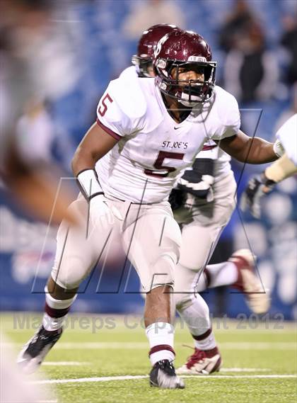 Thumbnail 3 in Bishop Timon-St. Jude vs. St. Joseph's Collegiate (Monsignor Martin Semifinal) photogallery.