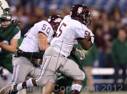 Thumbnail 2 in Bishop Timon-St. Jude vs. St. Joseph's Collegiate (Monsignor Martin Semifinal) photogallery.