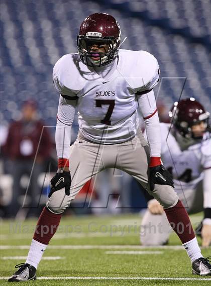Thumbnail 3 in Bishop Timon-St. Jude vs. St. Joseph's Collegiate (Monsignor Martin Semifinal) photogallery.