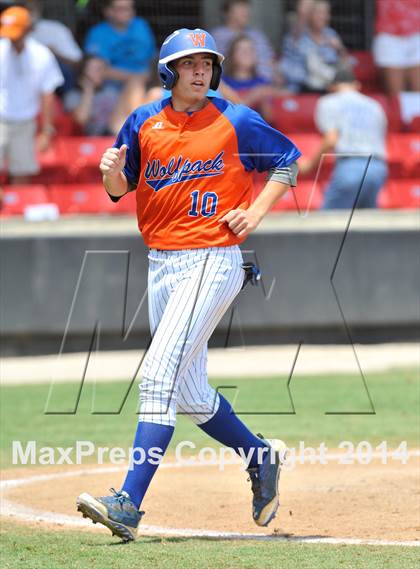 Thumbnail 1 in East Surry vs Whiteville (NCHSAA 1A Final - Game 2) photogallery.
