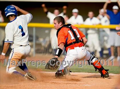 Thumbnail 3 in Marvin Ridge vs. Parkwood (NCHSAA Sectional Final) photogallery.