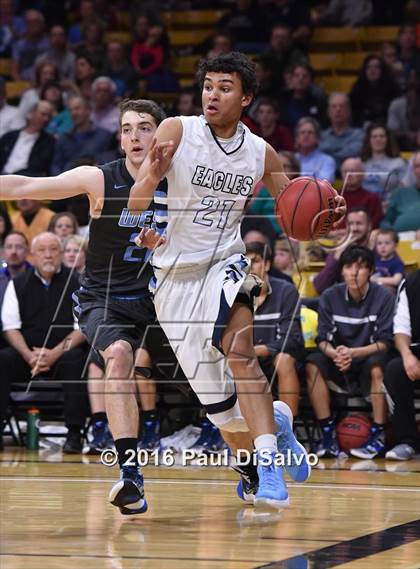 Thumbnail 1 in Pueblo West vs. Valor Christian (CHSAA 4A Final) photogallery.