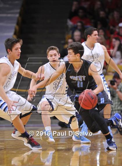 Thumbnail 1 in Pueblo West vs. Valor Christian (CHSAA 4A Final) photogallery.